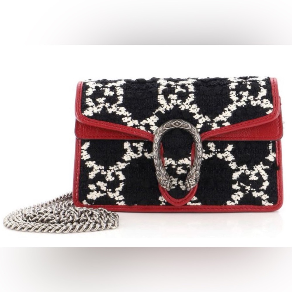 Gucci Dionysus Bag GG super mini multicolor worn 3x with box Authentic